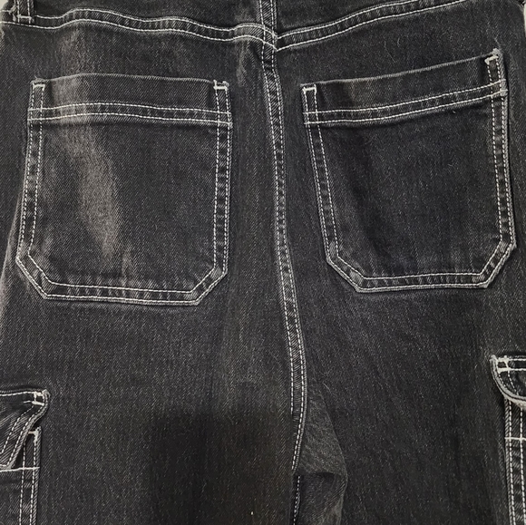 Wild Fable Black Strait Leg Denim Jeans - Picture 4 of 6